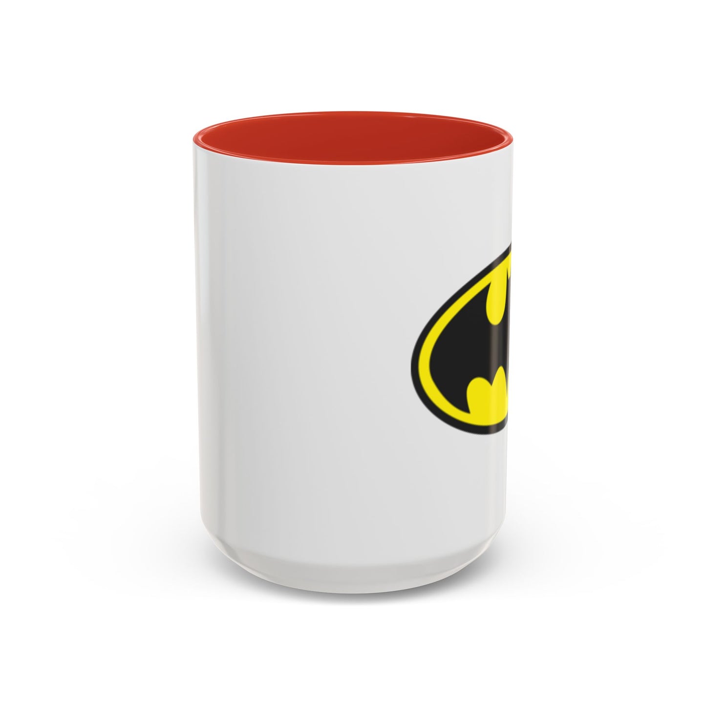 Batman Accent Coffee Mug - Perfect for Superhero Fans, Gifts for Birthdays, Collectible Kitchenware, Unique Office Decor