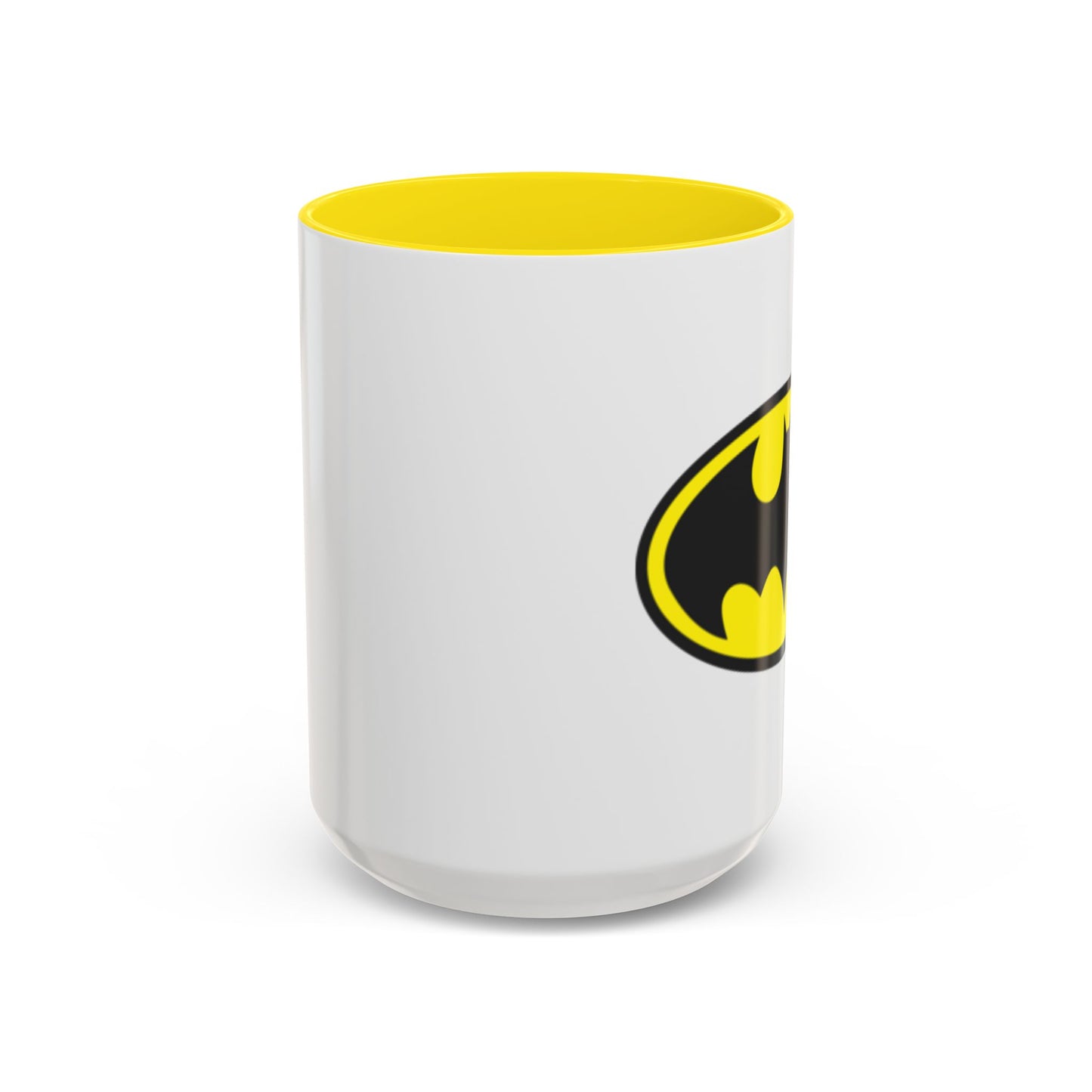 Batman Accent Coffee Mug - Perfect for Superhero Fans, Gifts for Birthdays, Collectible Kitchenware, Unique Office Decor