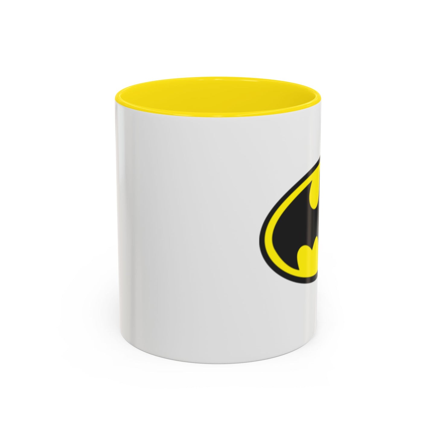 Batman Accent Coffee Mug - Perfect for Superhero Fans, Gifts for Birthdays, Collectible Kitchenware, Unique Office Decor