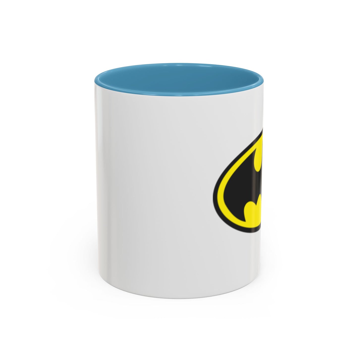 Batman Accent Coffee Mug - Perfect for Superhero Fans, Gifts for Birthdays, Collectible Kitchenware, Unique Office Decor