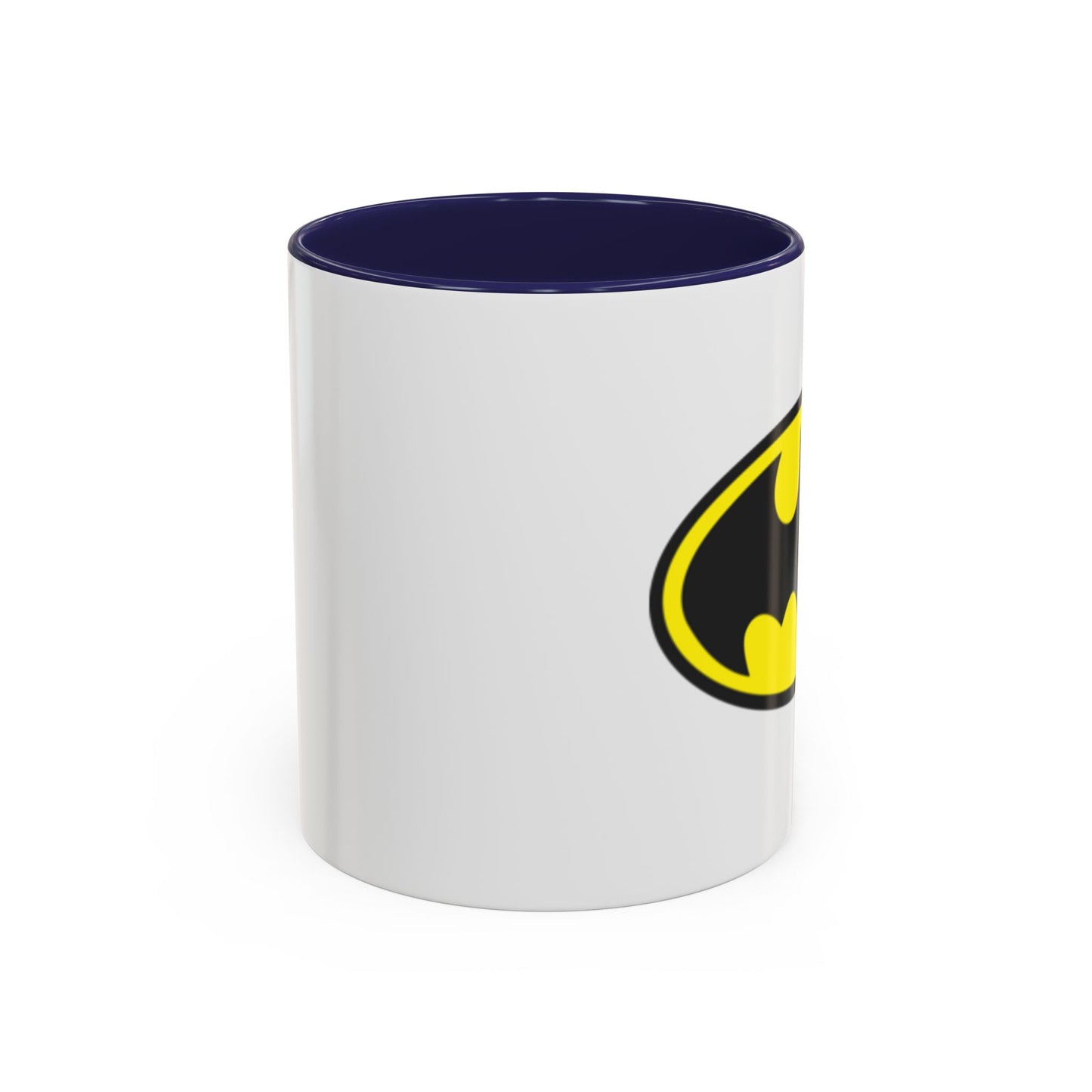 Batman Accent Coffee Mug - Perfect for Superhero Fans, Gifts for Birthdays, Collectible Kitchenware, Unique Office Decor
