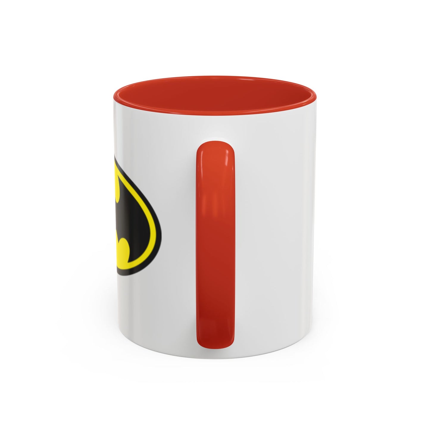 Batman Accent Coffee Mug - Perfect for Superhero Fans, Gifts for Birthdays, Collectible Kitchenware, Unique Office Decor