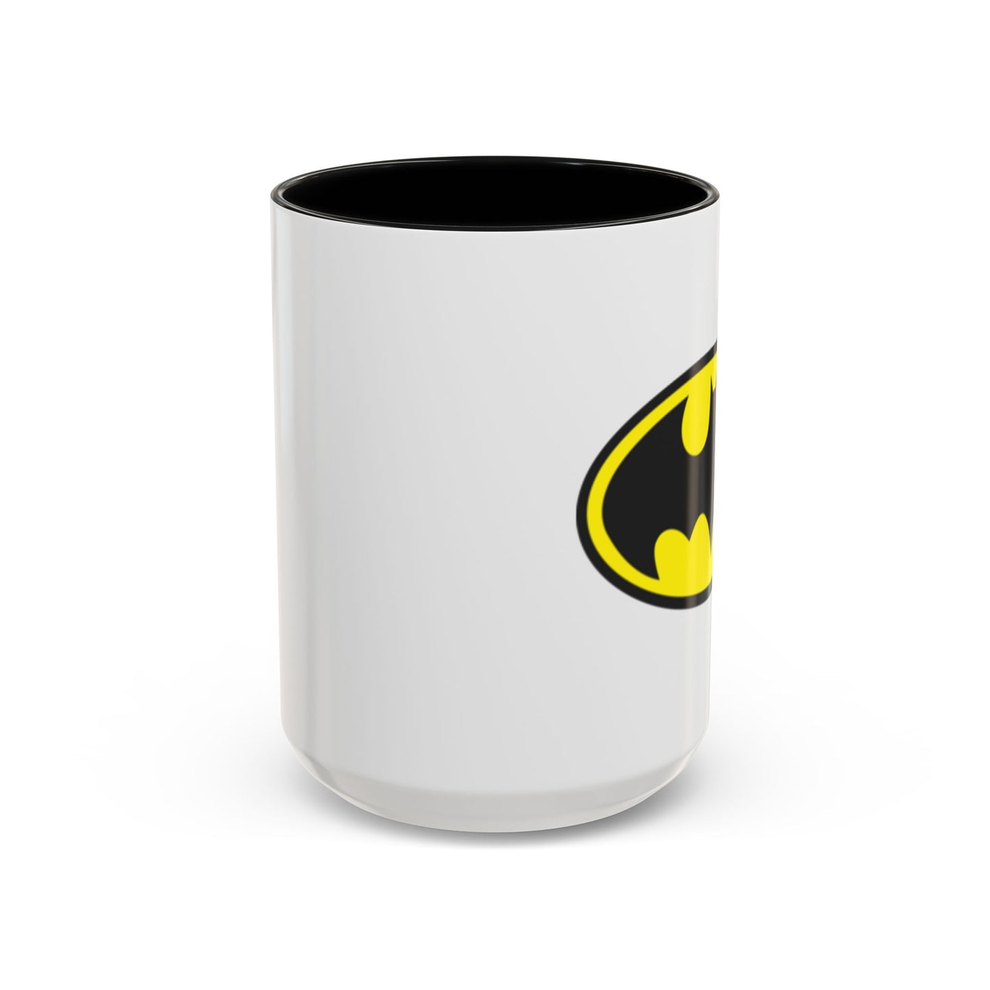 Batman Accent Coffee Mug - Perfect for Superhero Fans, Gifts for Birthdays, Collectible Kitchenware, Unique Office Decor