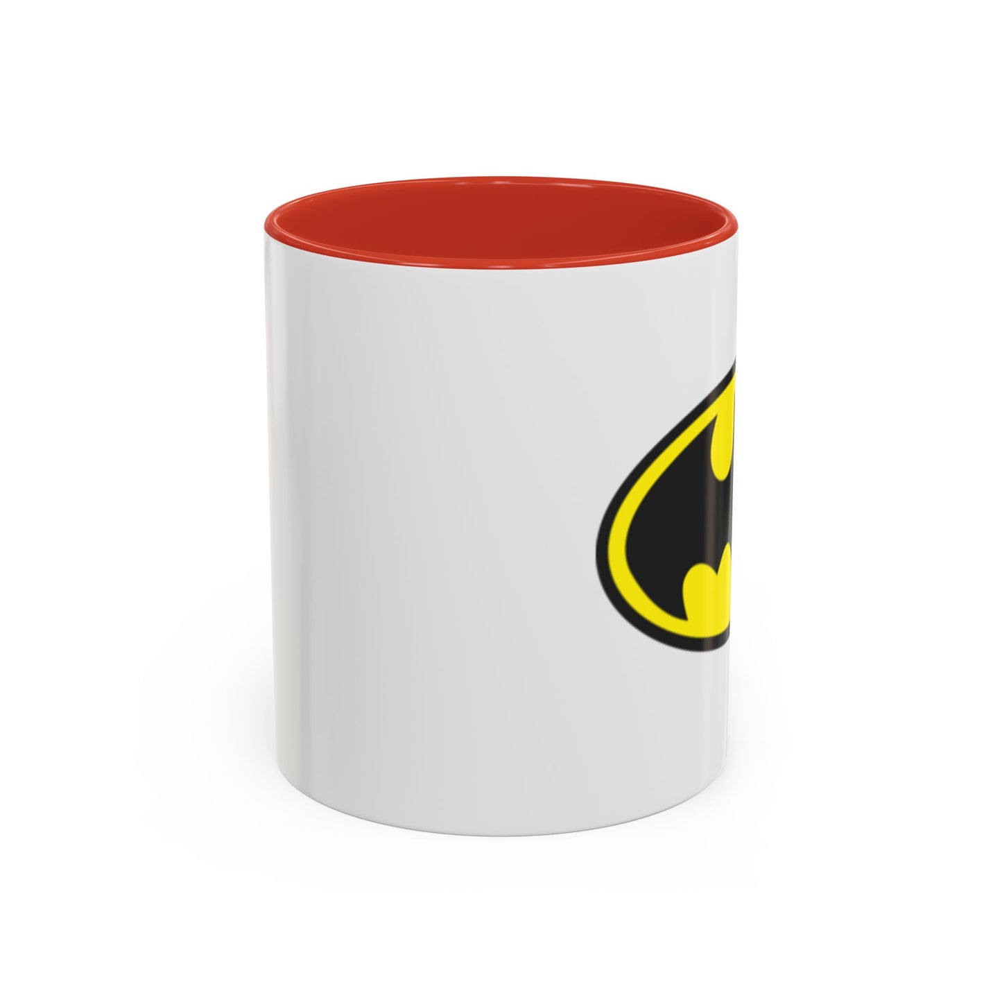 Batman Accent Coffee Mug - Perfect for Superhero Fans, Gifts for Birthdays, Collectible Kitchenware, Unique Office Decor
