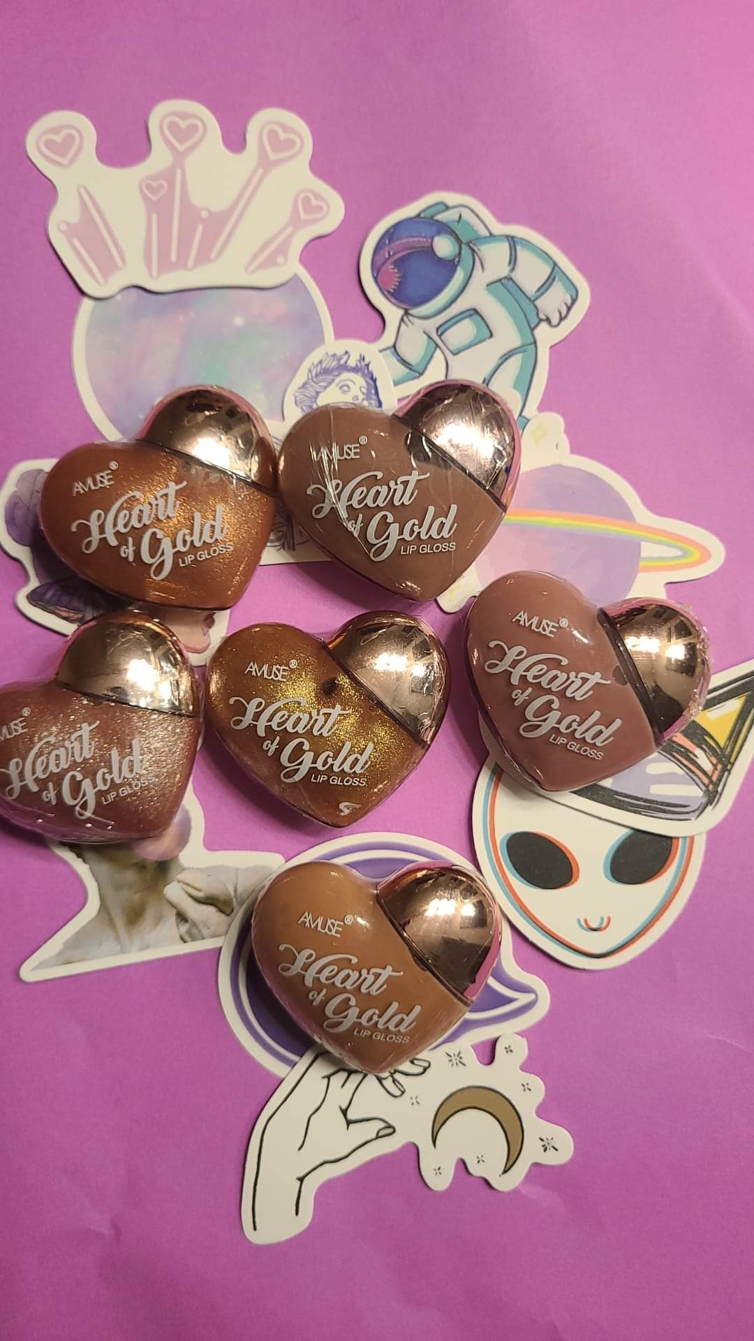 Heart Gold Lipgloss