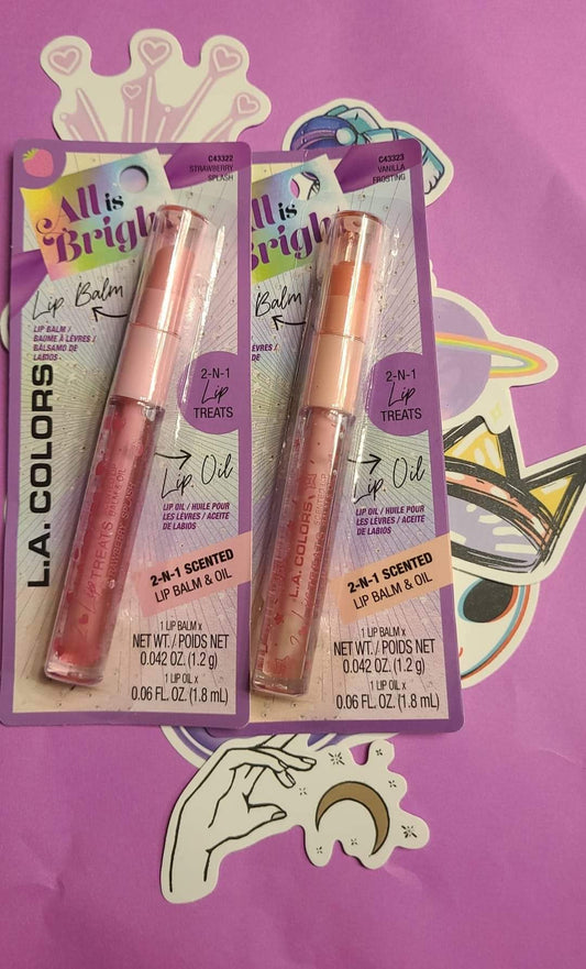 Lip Balm & Lip Oil dúo L.A. COLORS