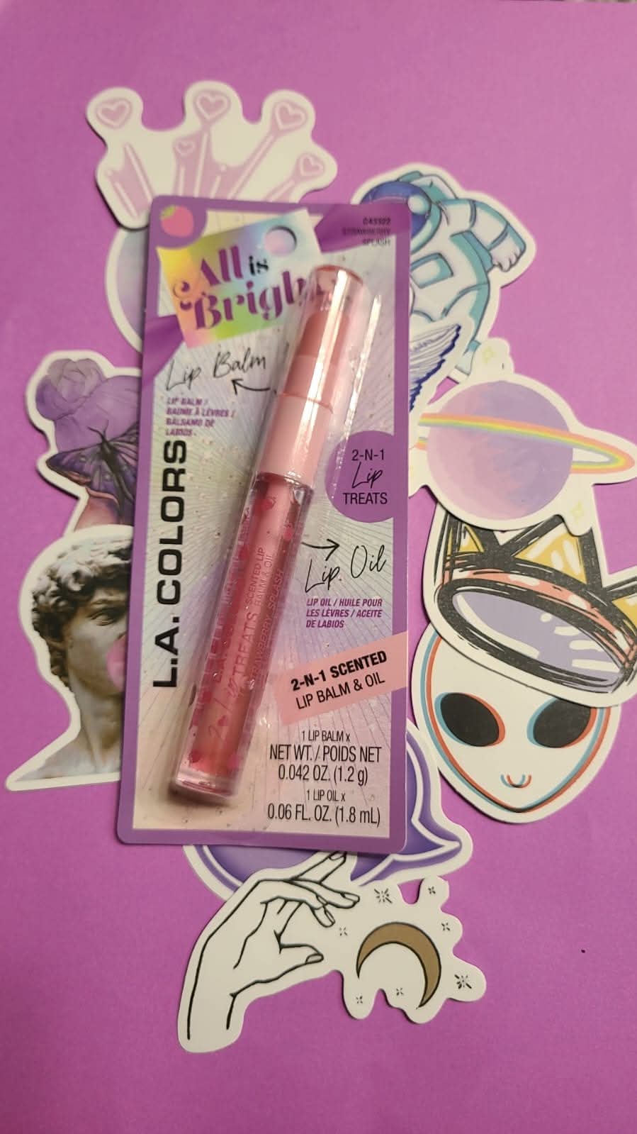 Lip Balm & Lip Oil dúo L.A. COLORS