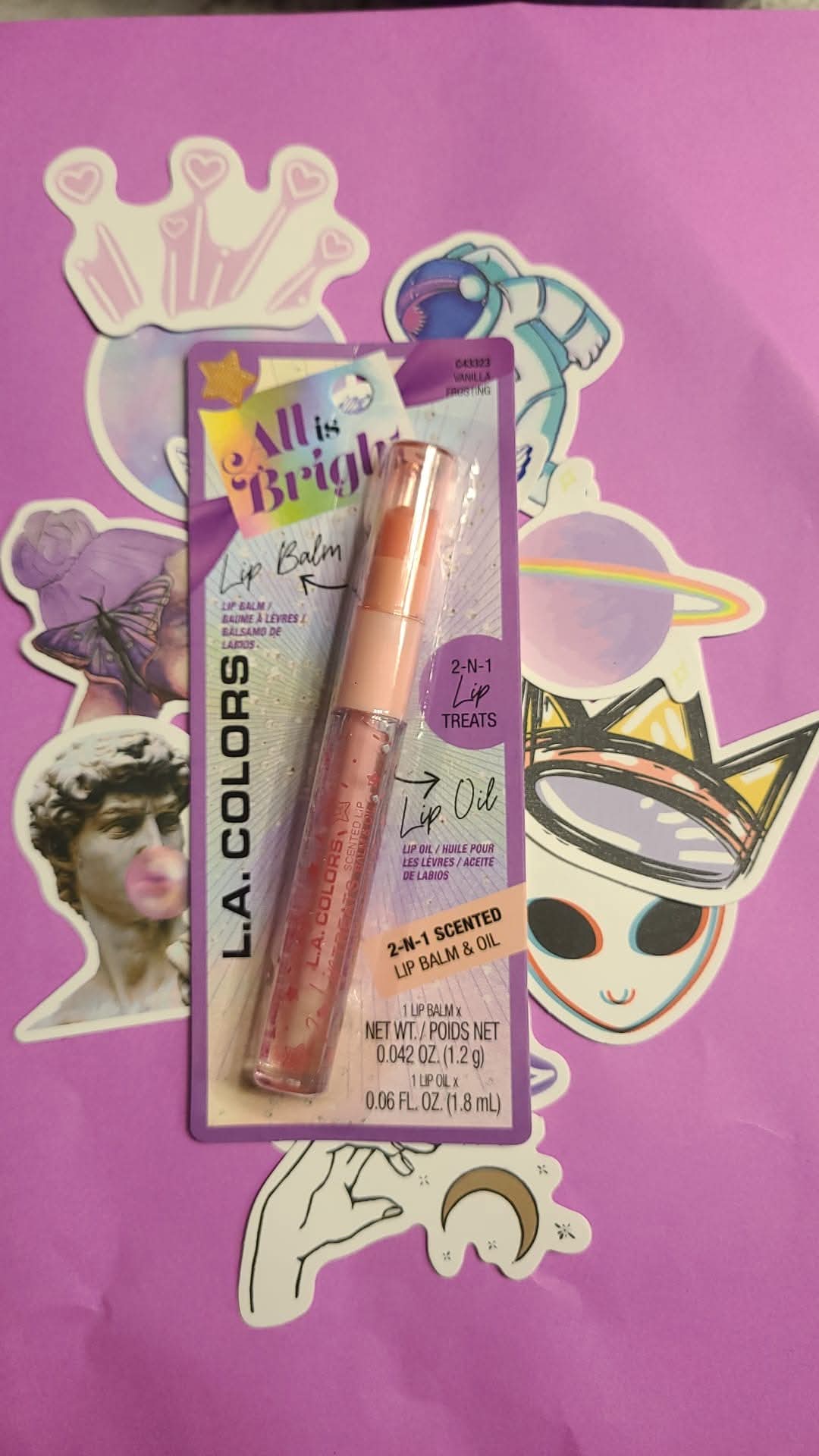 Lip Balm & Lip Oil dúo L.A. COLORS