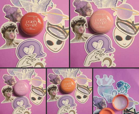 KleanColor Pair-S Escape 2 in 1 Lip and Cheek Balm in Display - Gloss - Lipgloss